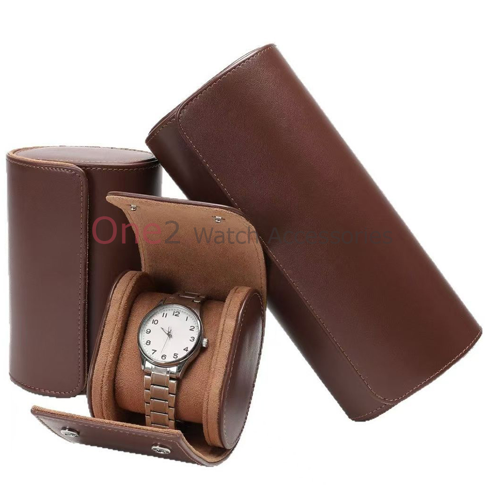 Men Accessories Organiser - حافظة ساعات فاخرة من الجلد الصناعي،