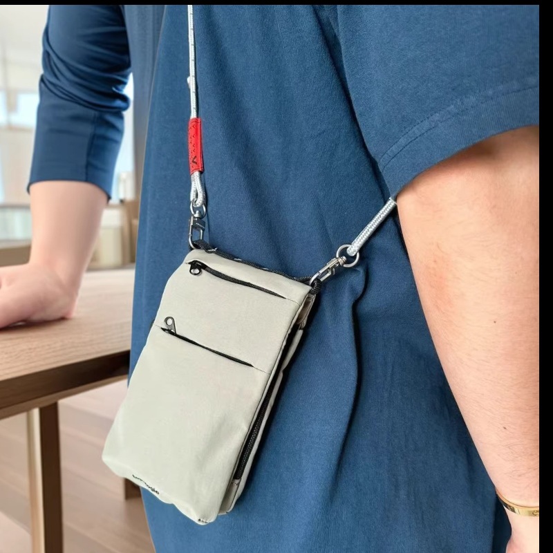 Men Accessories For Travel - حقيبة هاتف رجالية ضيقة قابلة للطي