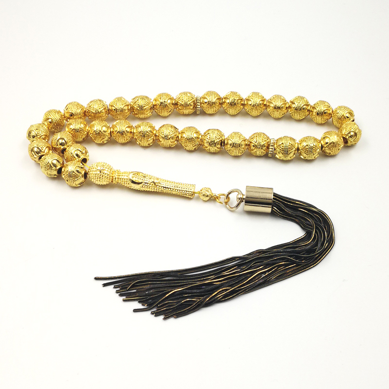 Men Accessories Store - ذهبي تسبيح احترافي مصباحة مخزن 33