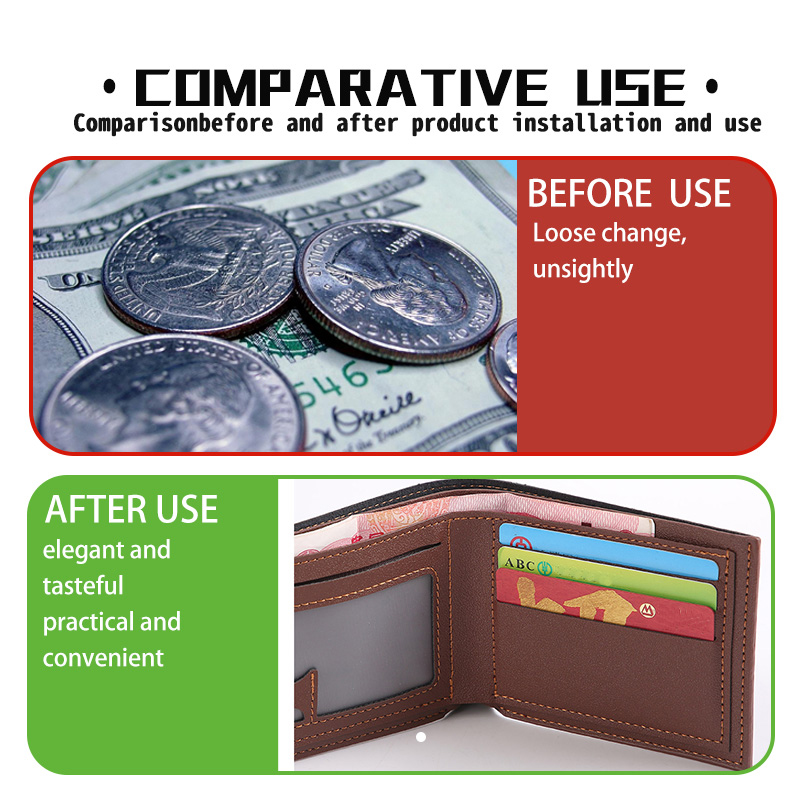 محفظة قصيرة أنيقة للرجال من إي - مراجعة Men Accessories Organiser وسعره