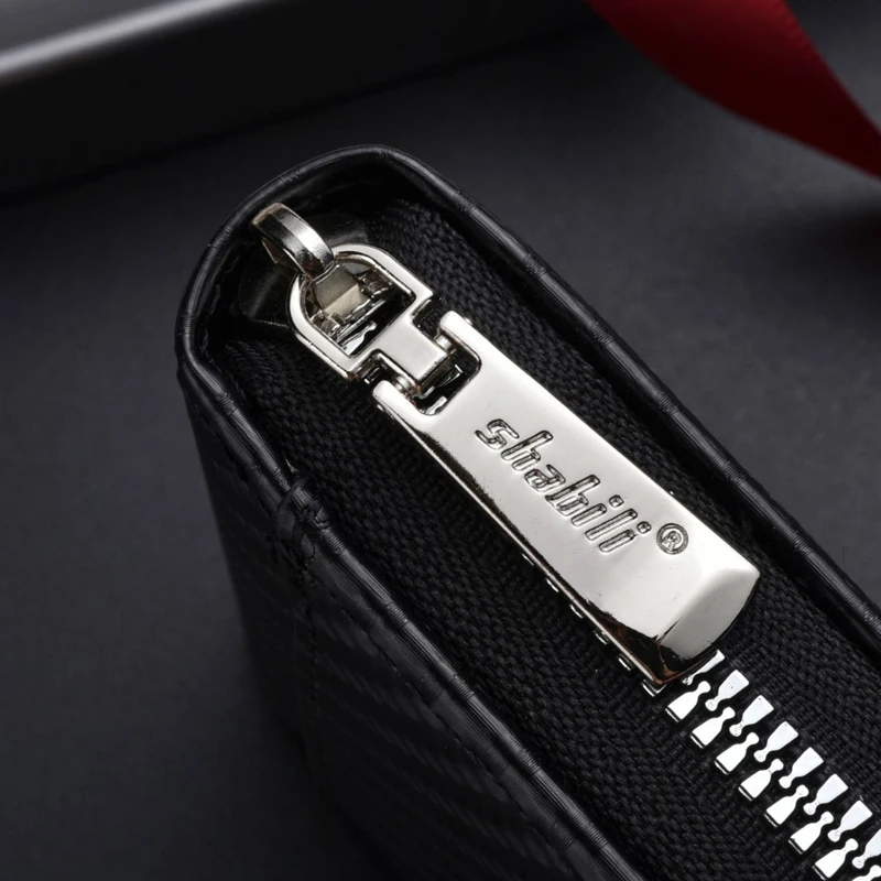 محفظة بطاقات بسحاب من جلد PU ب - مراجعة Men Accessories Store وسعره