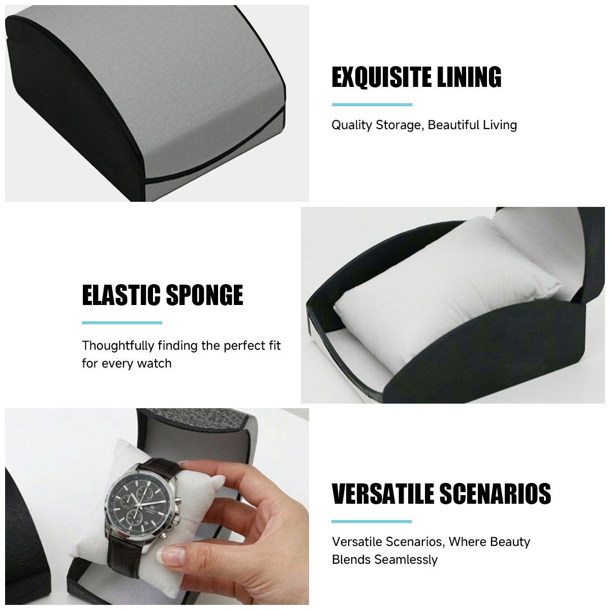 صندوق عرض للساعات وحافظة لتخزي - مراجعة Men Accessories Organiser وسعره