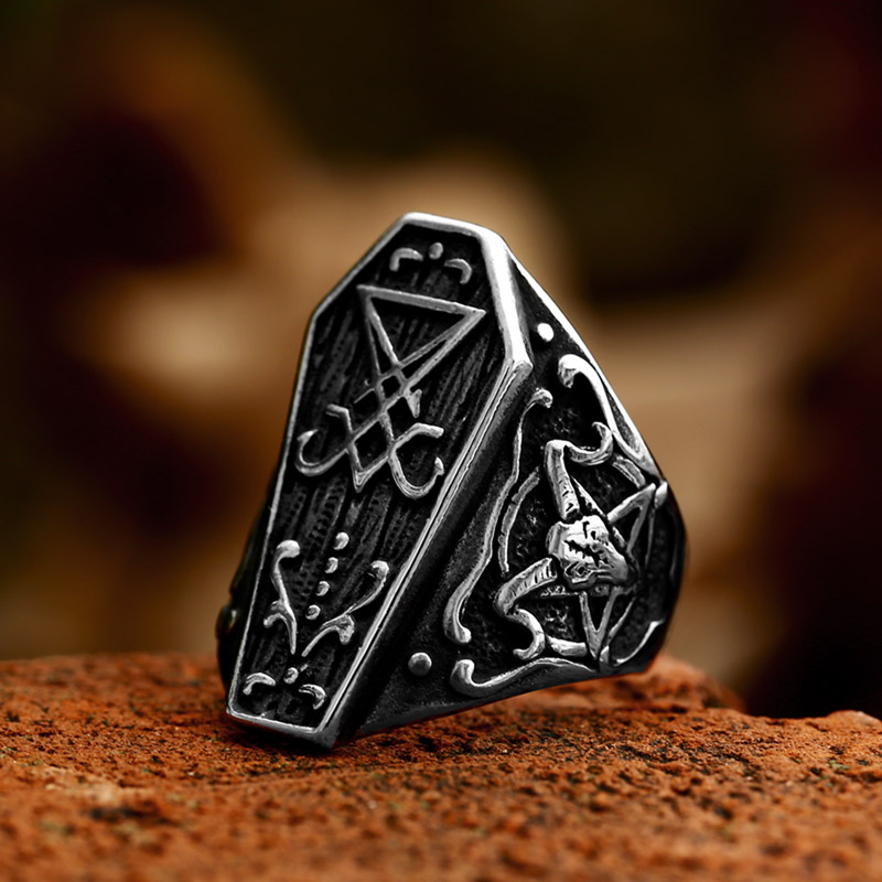 BEIER Undertaker الجمجمة القوط - مراجعة Men'S Vampire Accessories وسعره