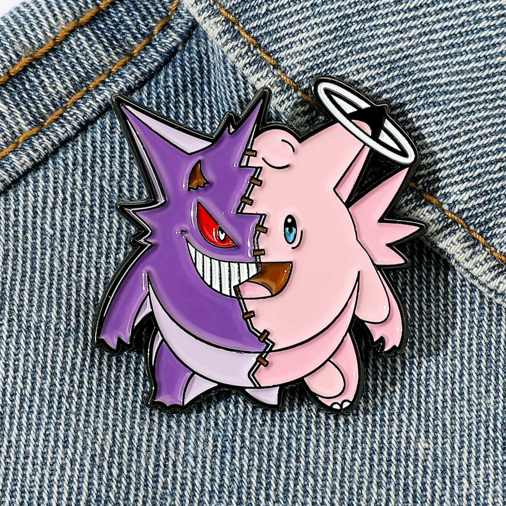 1 قطعة دبوس معدني مطلي بالمينا - مراجعة Lapel Pin Enamel وسعره