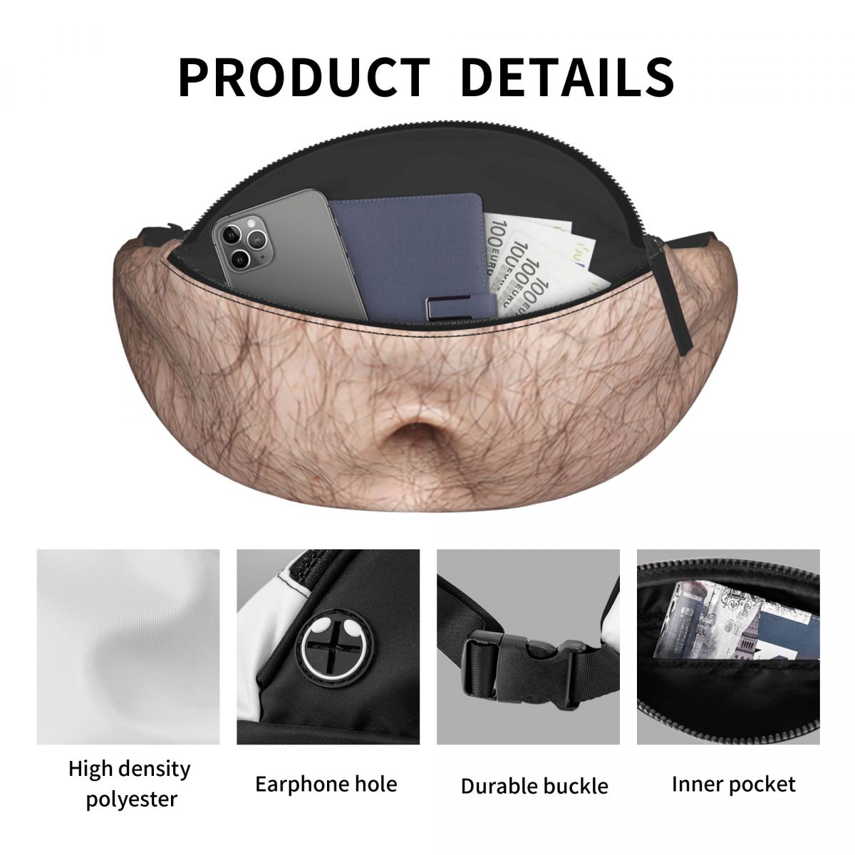البيرة الدهون البطن فاني حزمة  - مراجعة Men Accessories For Travel وسعره