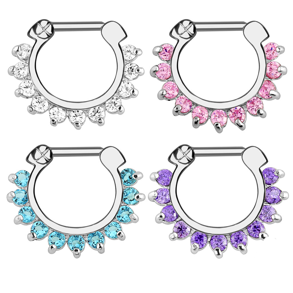 حلقة أنف قابلة للتركيب للنساء  - مراجعة Men Accessories Ring وسعره