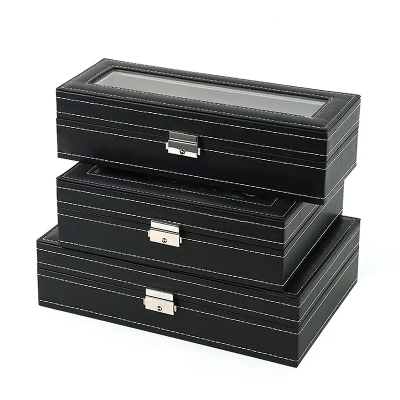 علبة ساعات من الجلد الصناعي بف - مراجعة Men Accessories Organiser وسعره