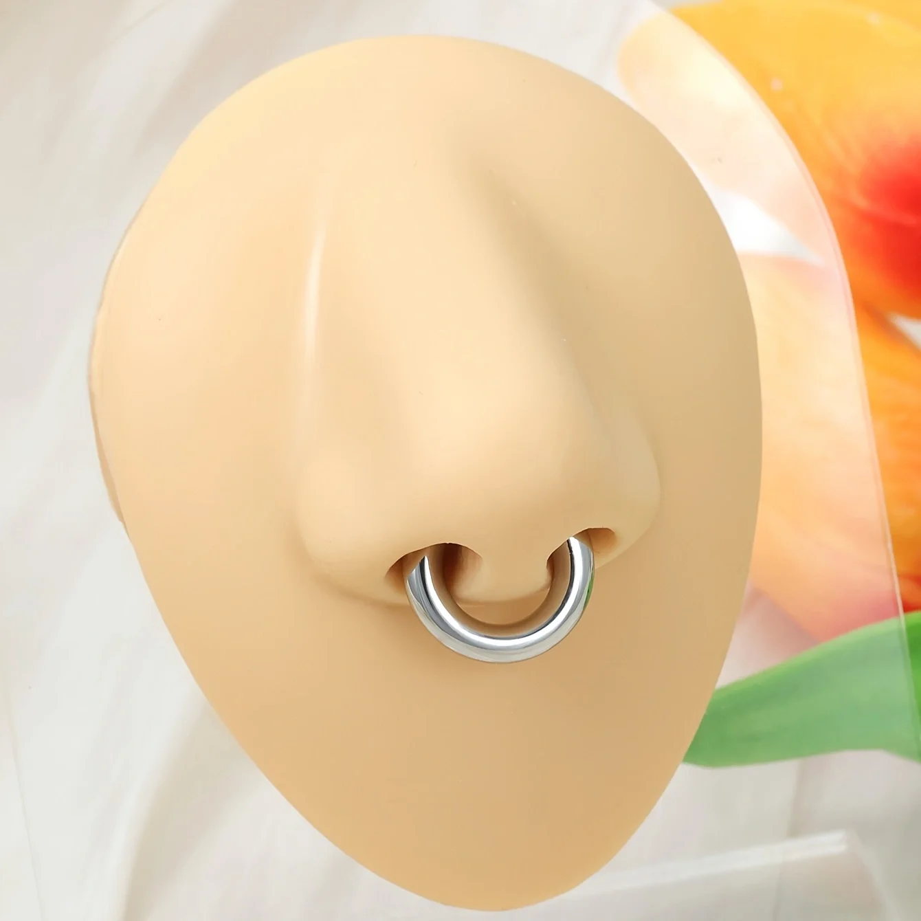 قطعة واحدة من حلقة الأنف المقل - مراجعة Men Accessories Ring وسعره