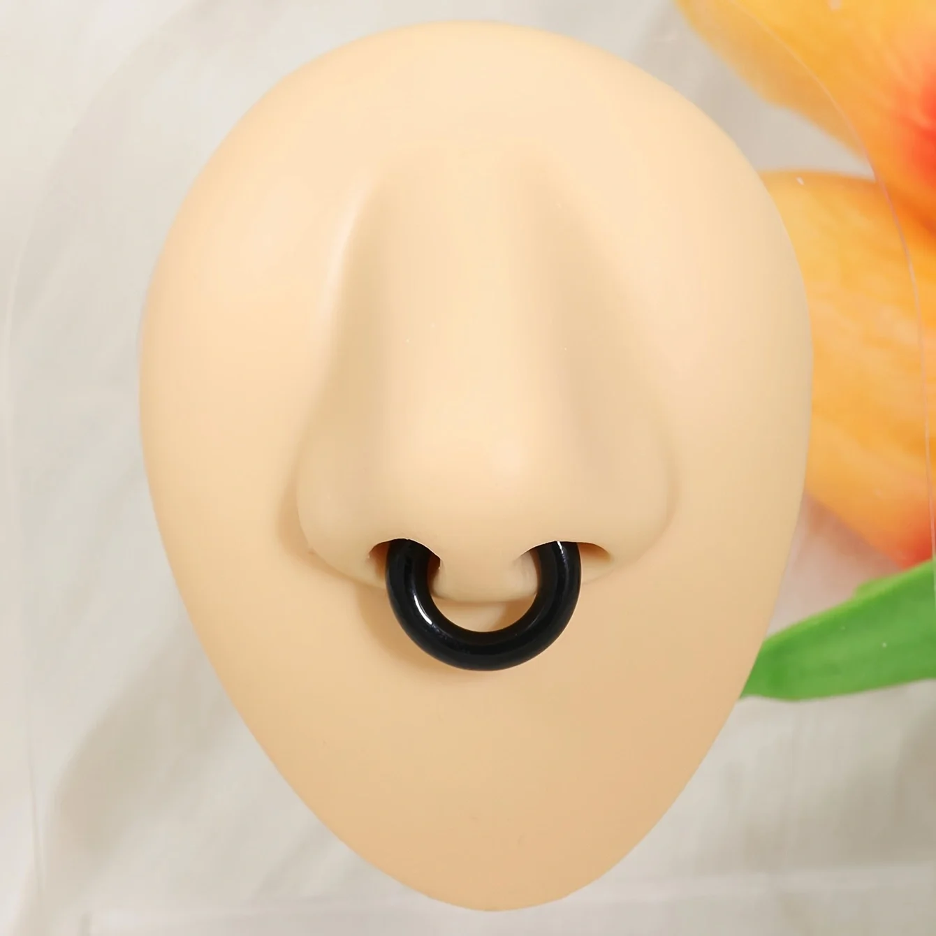 قطعة واحدة من حلقة الأنف المقل - مراجعة Men Accessories Ring وسعره