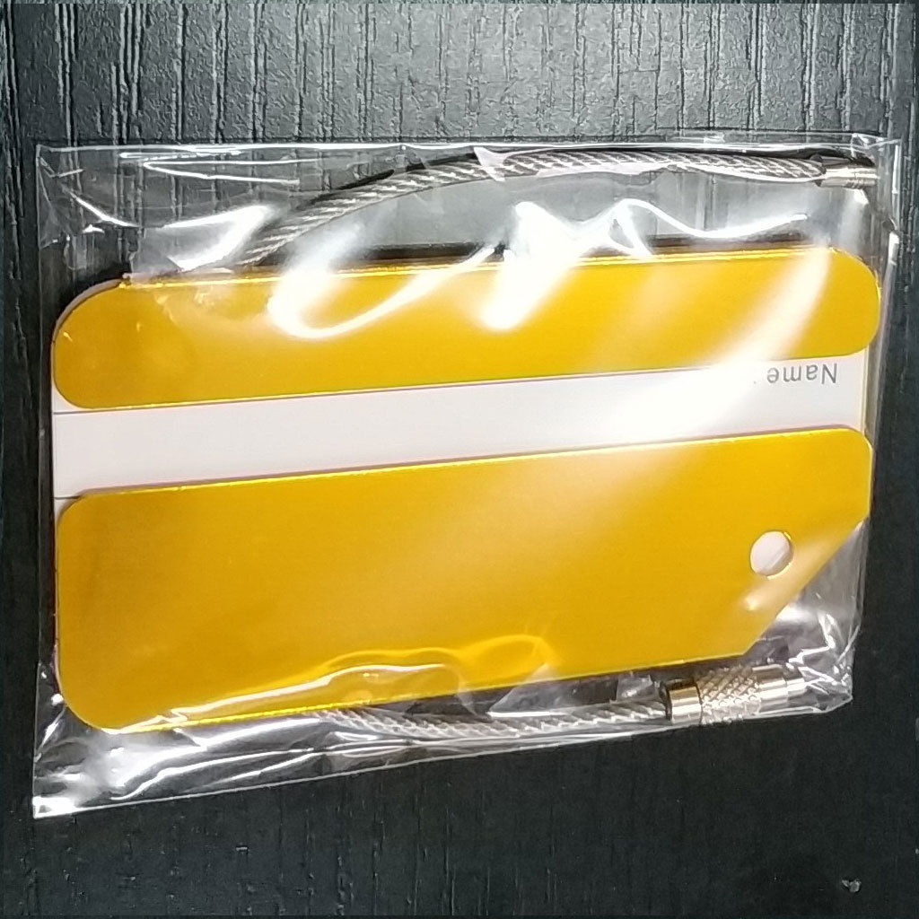علامة أمتعة معدنية من الألومني - مراجعة Men Accessories Name وسعره