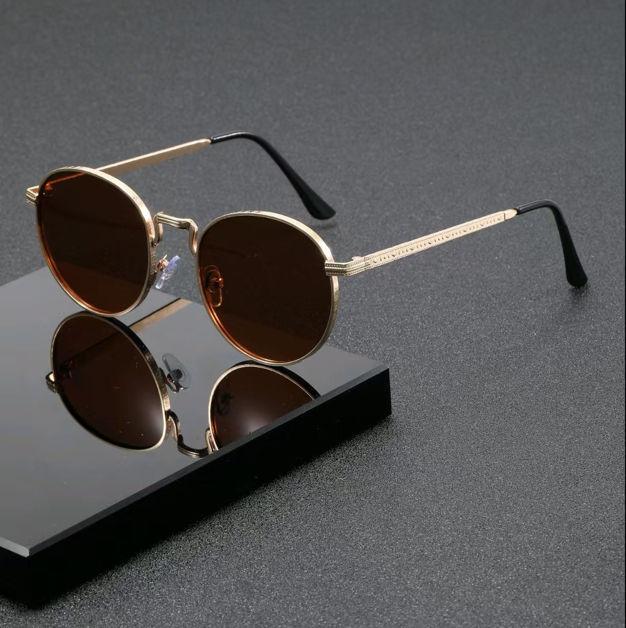 نظارات شمسية كلاسيكية دائرية ا - مراجعة Men'S Accessories Glasses وسعره