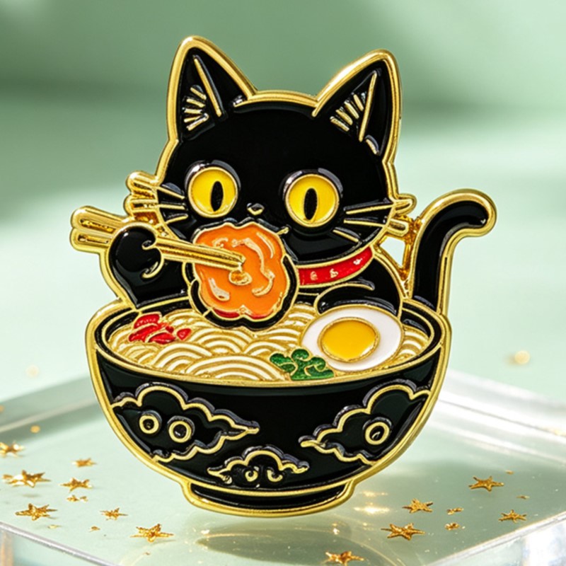 دبوس معدني مطلي بالمينا على شك - مراجعة Lapel Pin Enamel وسعره